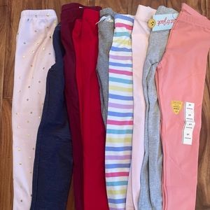 Legging Lot of 9 pairs size 5T